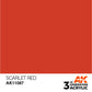 AK Interactive 3rd Gen Acrylic Scarlet Red 17ml