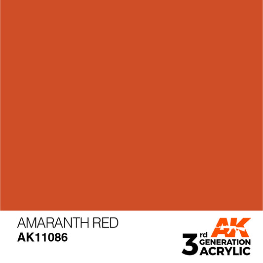 AK Interactive 3rd Gen Acrylic Amaranth Red 17ml