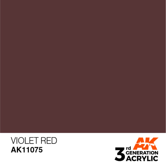 AK Interactive 3rd Gen Acrylic Violet Red 17ml