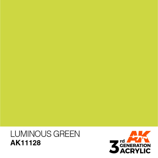 AK Interactive 3rd Gen Acrylic Luminous Green 17ml
