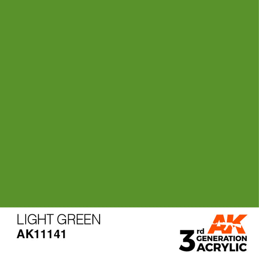 AK Interactive 3rd Gen Acrylic Light Green 17ml