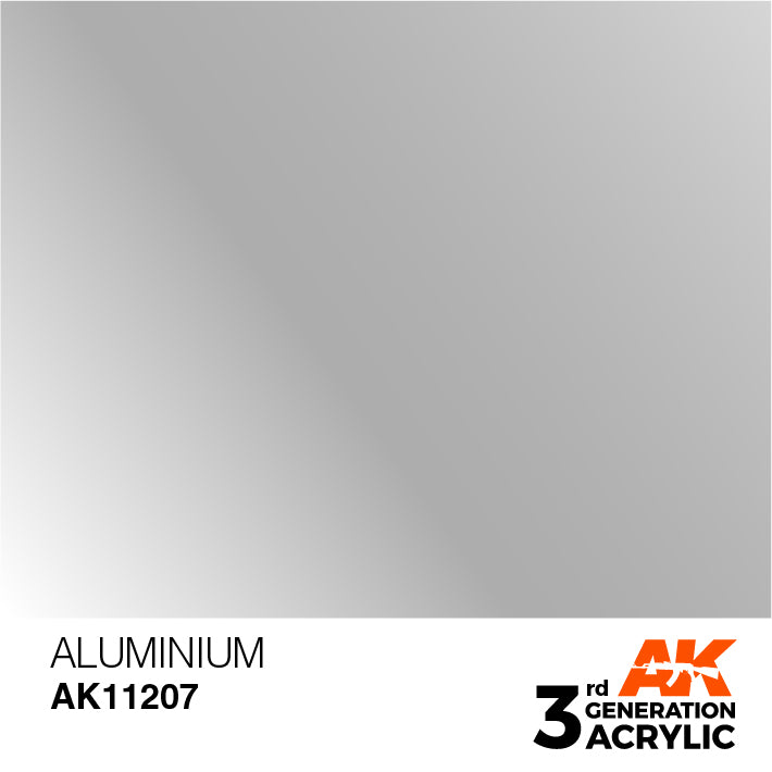 AK Interactive 3rd Gen Acrylic Aluminium 17ml