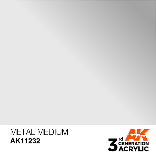 AK Interactive 3rd Gen Acrylic Metal Medium 17ml