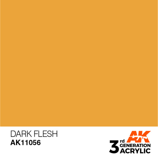 AK Interactive 3rd Gen Acrylic Dark Flesh 17ml