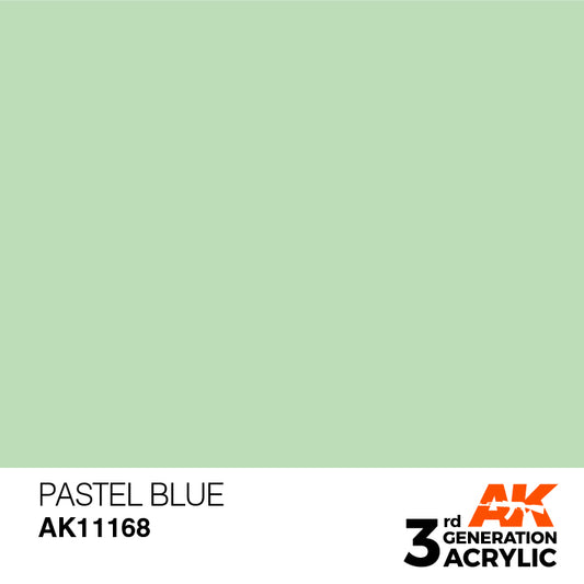 AK Interactive 3rd Gen Acrylic Pastel Blue 17ml
