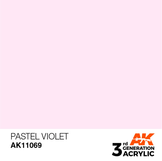 AK Interactive 3rd Gen Acrylic Pastel Violet 17ml