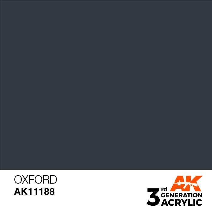 AK Interactive 3rd Gen Acrylic Oxford 17ml