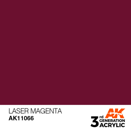 AK Interactive 3rd Gen Acrylic Laser Magenta17ml