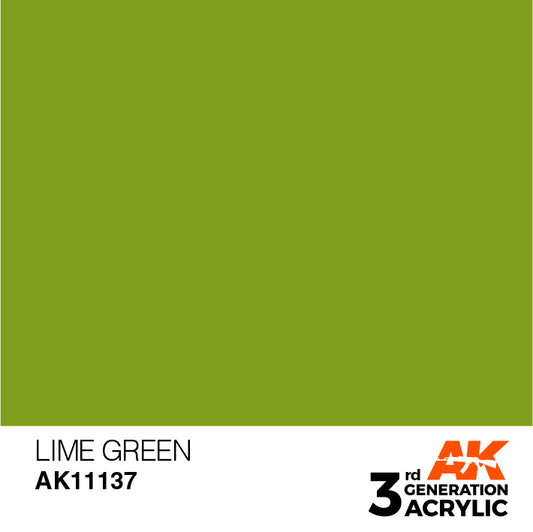 AK Interactive 3rd Gen Acrylic Lime Green 17ml