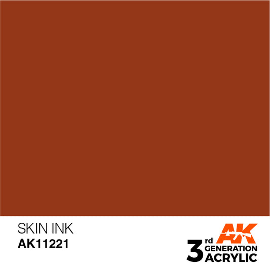 AK Interactive 3rd Gen Acrylic Skin INK 17ml