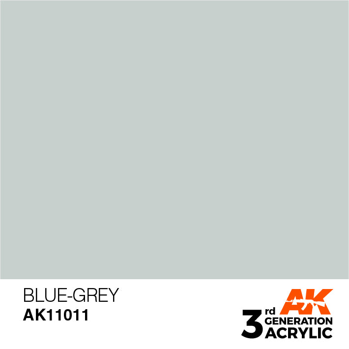 AK Interactive 3rd Gen Acrylic Blue-Grey 17ml