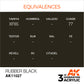 AK Interactive 第三代丙烯酸橡胶黑色 17ml