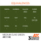 AK Interactive 3rd Gen Acrylic Medium Olive Green 17ml