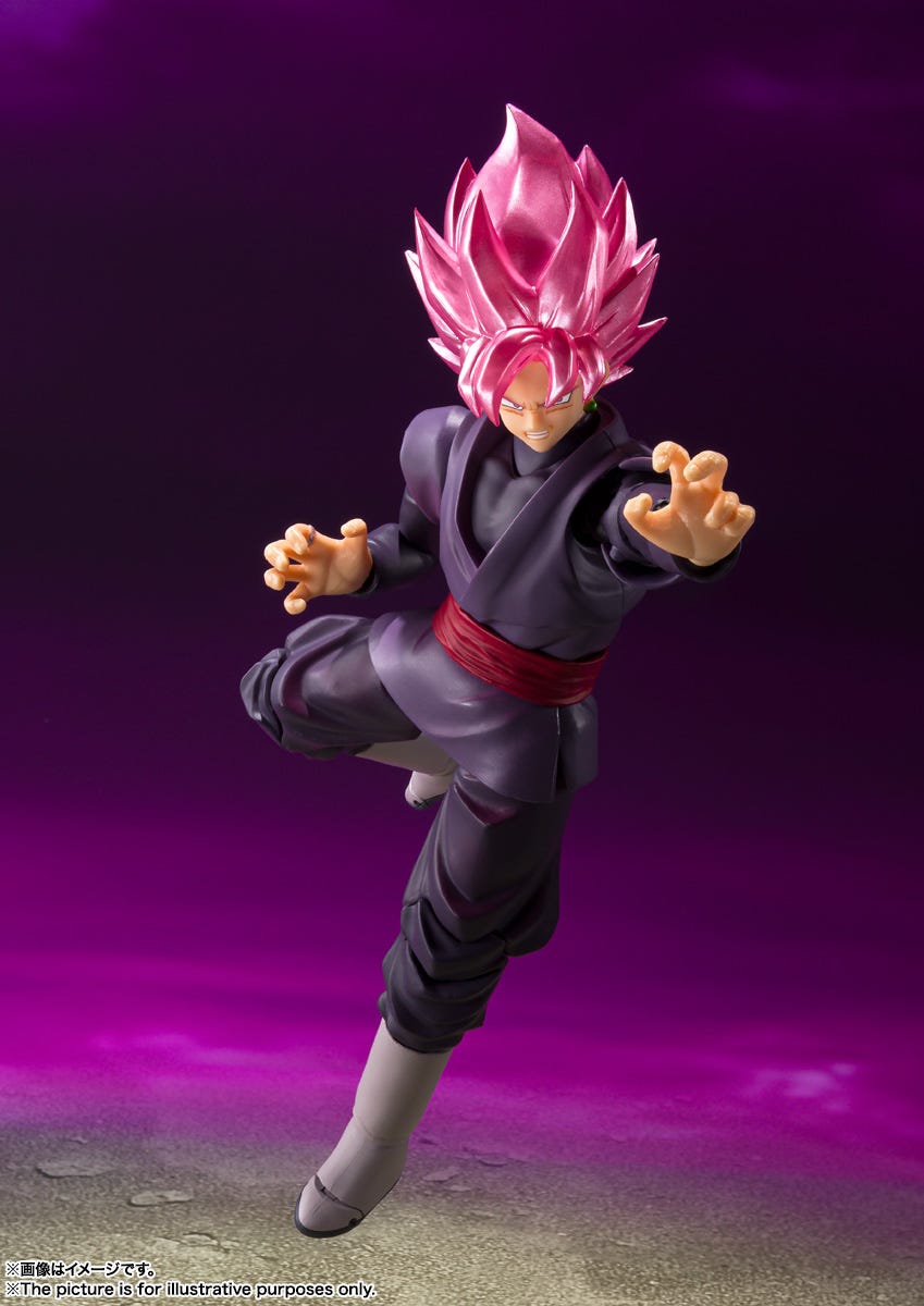 Bandai Spirits S.H.Figuarts, Goku Black Super Saiyan Rose - 'Dragon Ball Super'