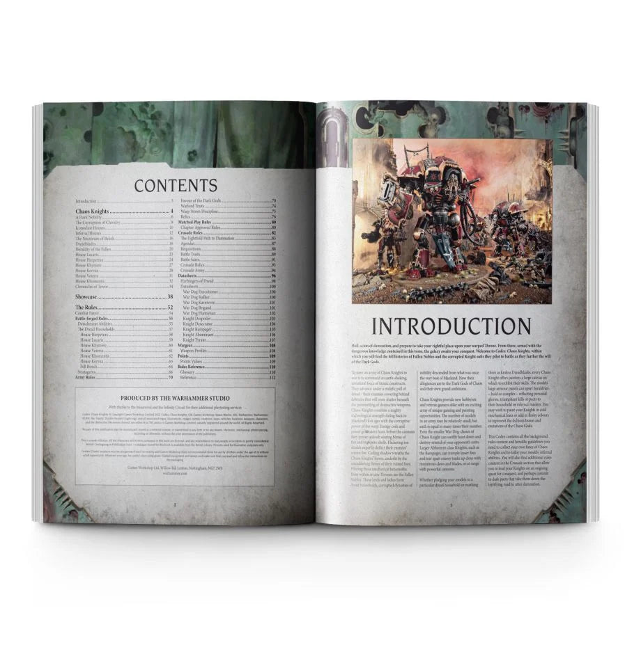 Warhammer 40000: Codex - Chaos Knights