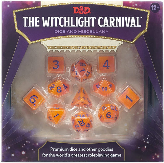 Dungeons & Dragons: The Witchlight Carnival Dice & Miscellany