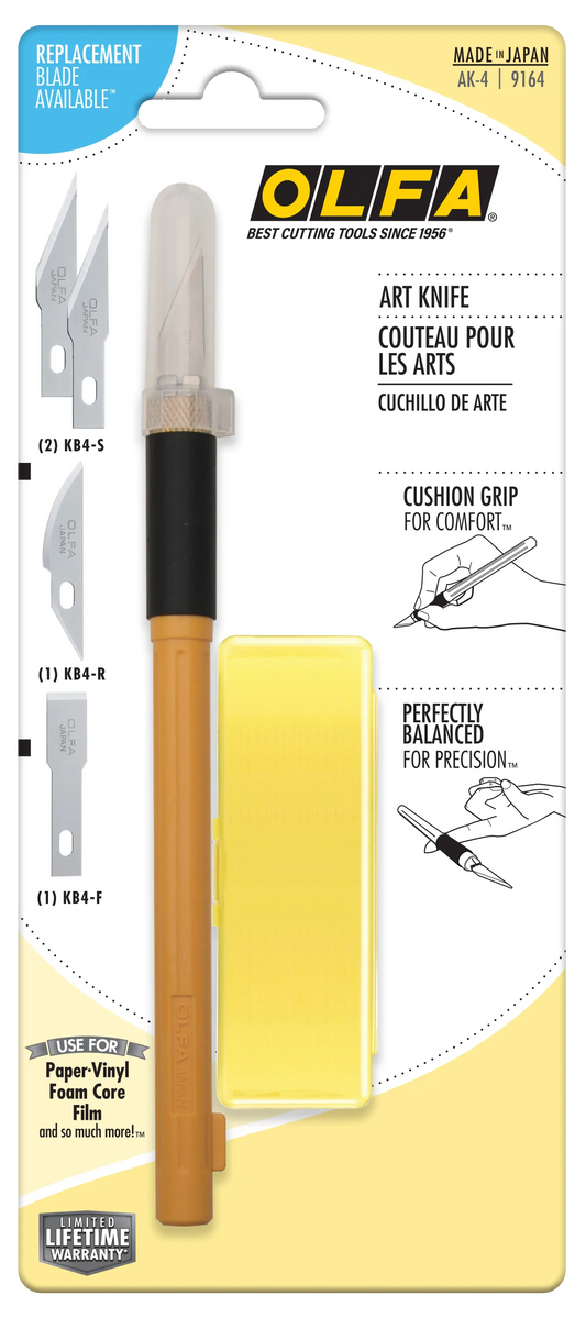 OLFA 缓冲握把图形艺术刀 (AK-4)