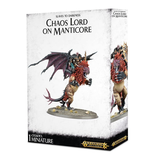 Age of Sigmar: Chaos Lord on Manticore