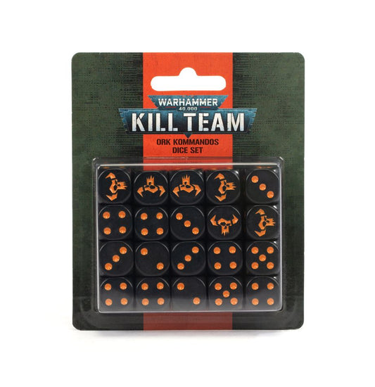 Warhammer 40000 - Kill Team: Ork Kommandos Dice Set