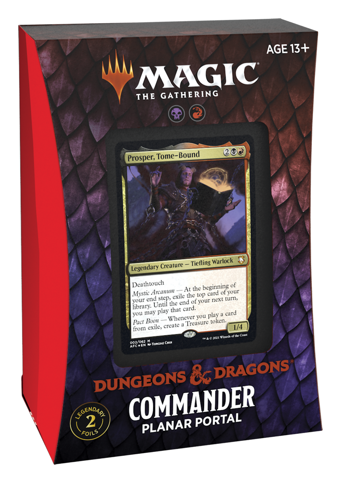 Magic The Gathering: Adventures In The Forgotten Realms Commander Deck - Planar Portal