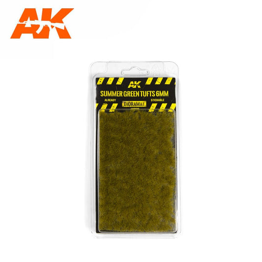 AK Interactive Summer Green Tufts 6mm