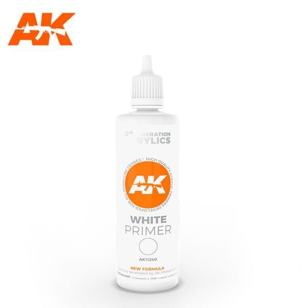 AK Interactive 3G White Primer 100ml