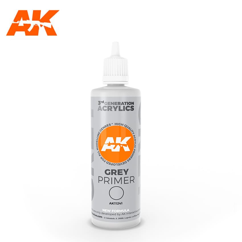 AK Interactive 3G Grey Primer 100ml