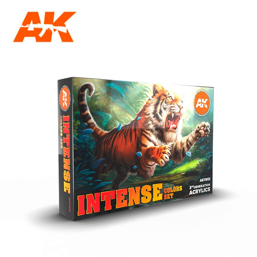 AK Interactive 3G Intense Colors Set