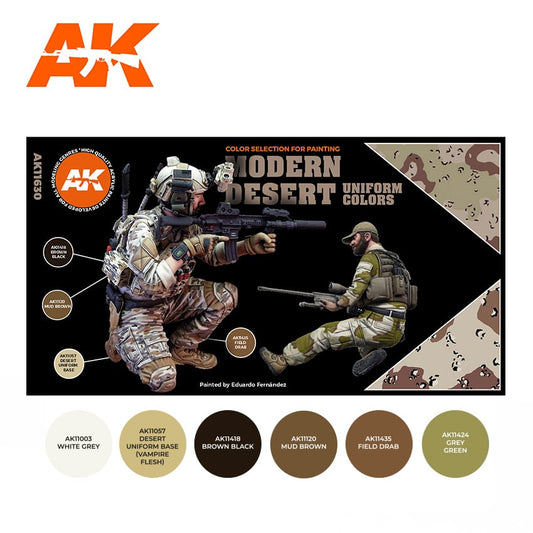 AK Interactive 3G Modern Desert Uniform Colors