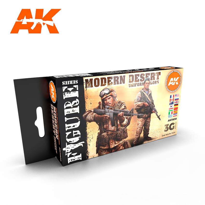 AK Interactive 3G Modern Desert Uniform Colors