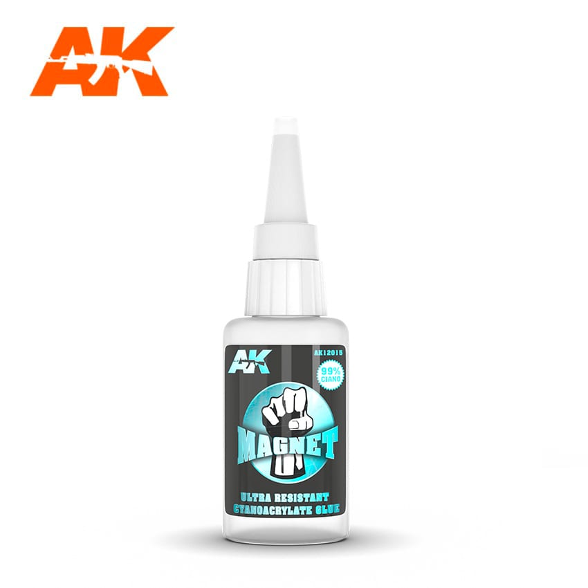 AK Interactive Magnet Ultra Resistant Cyanoacrylate Glue