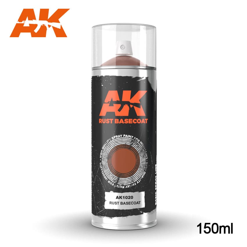 AK Interactive Rust Basecoat - Spray 150ml