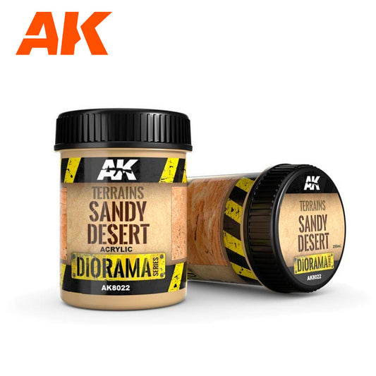 AK Interactive Terrains Sandy Desert - 250ml (Acrylic)