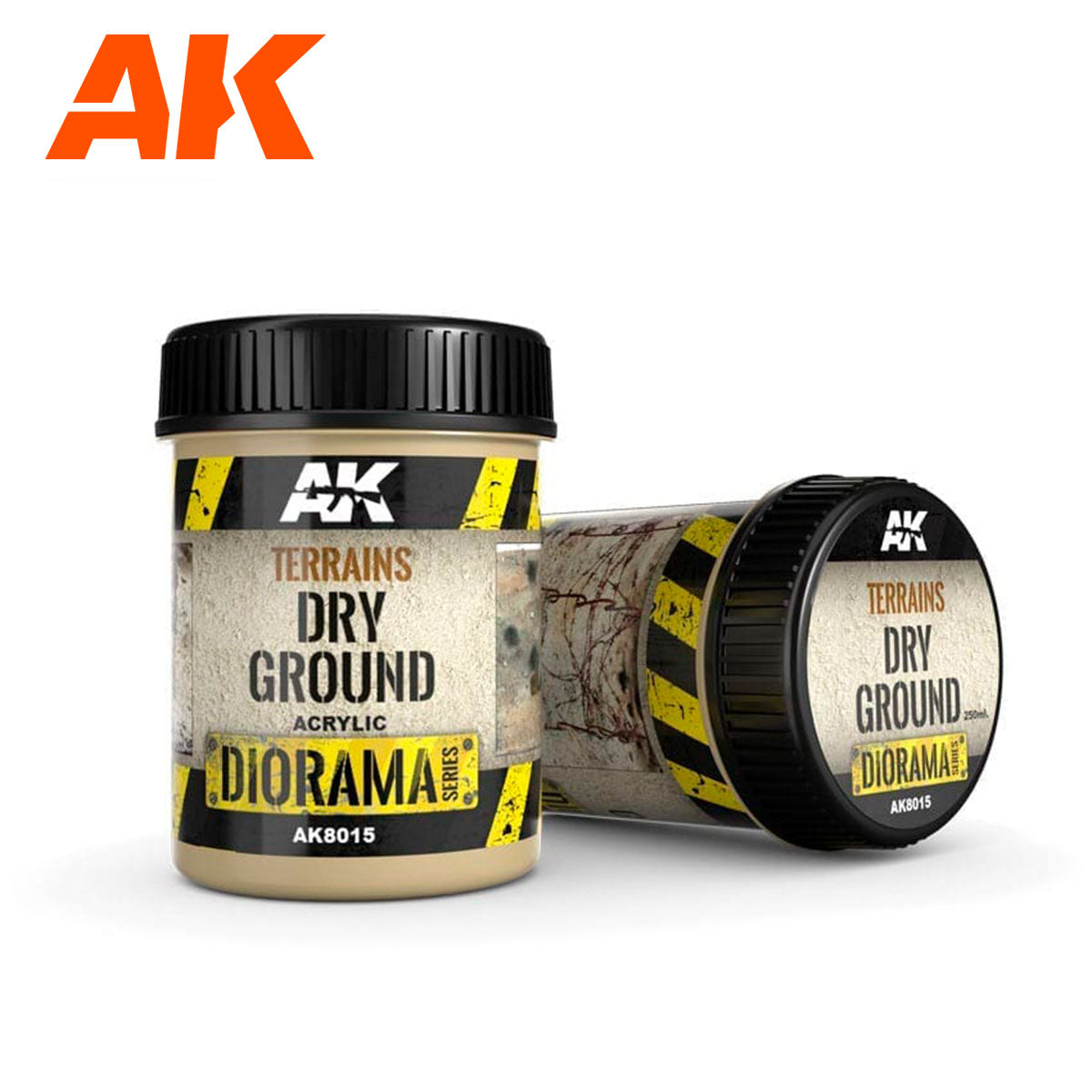 AK Interactive Terrains Dry Ground - 250ml (Acrylic)