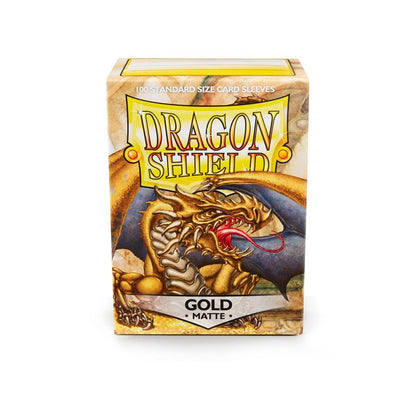 Sleeves: Dragon Shield Matte Gold (100)