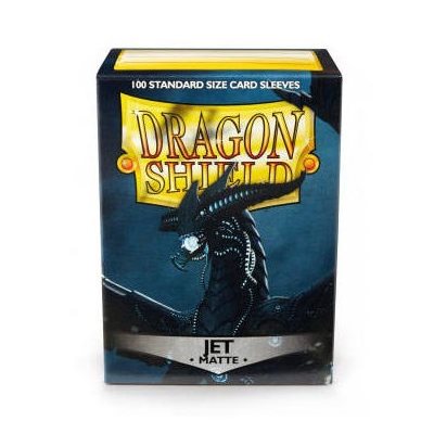 Sleeves: Dragon Shield Matte Jet (100)