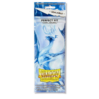 Sleeves: Dragon Shield Perfect Fit Sealable Clear (100)