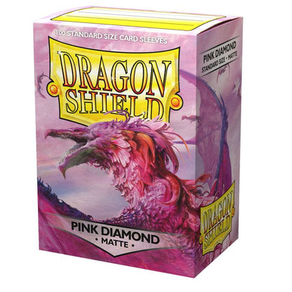 Dragon Shield Matte Pink Diamond Sleeves (100)