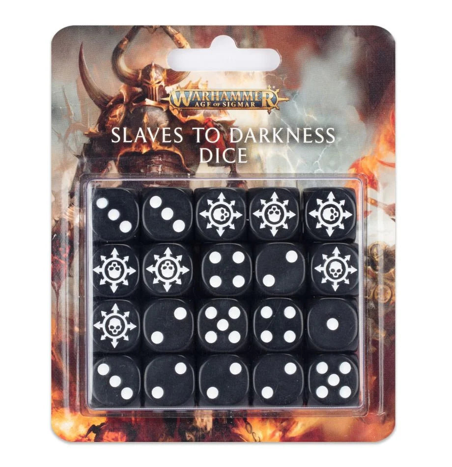 Warhammer Age of Sigmar: Slaves to Darkness Dice Set