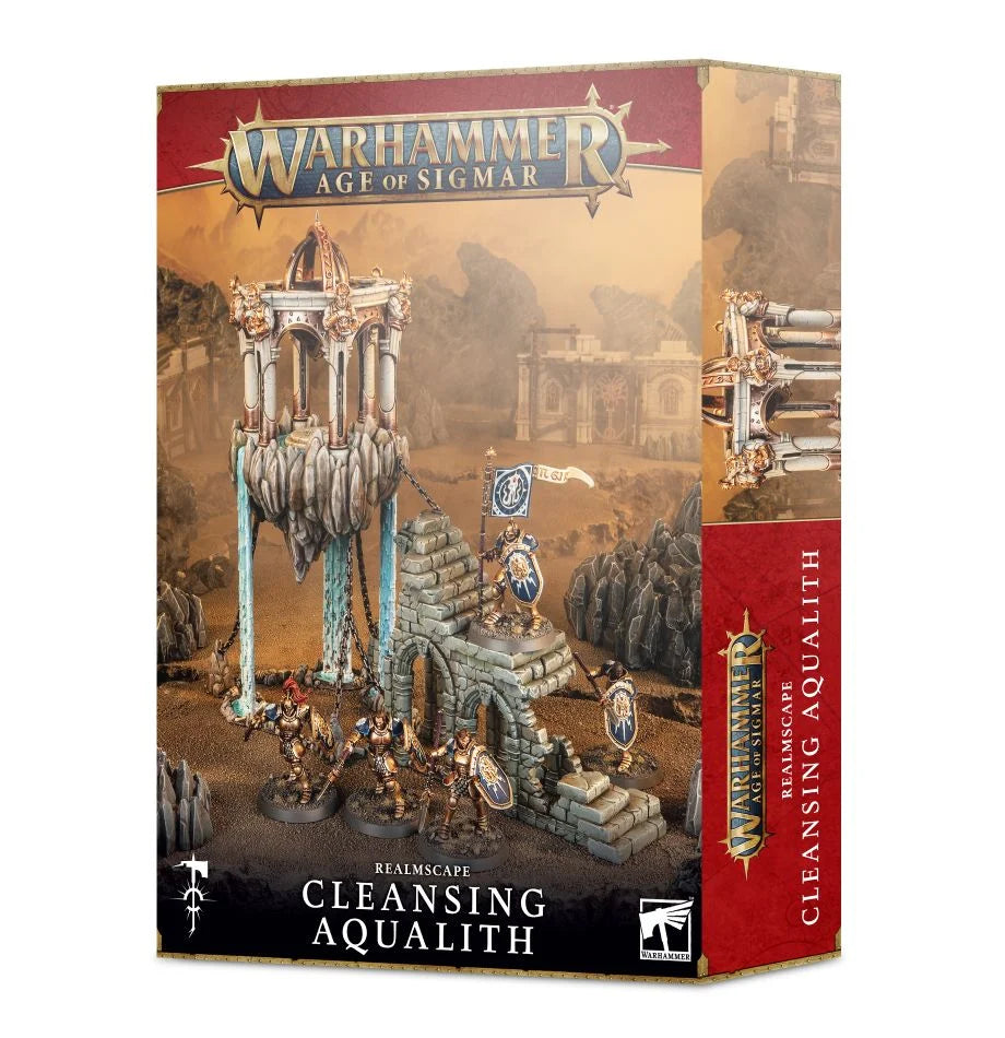 Warhammer Age of Sigmar: Cleaning Aqualith