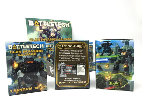 Battletech：氏族入侵救援箱