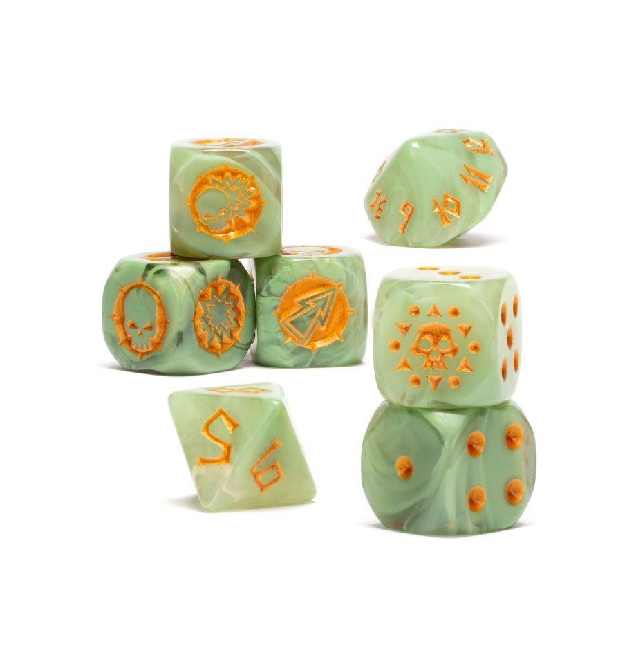 Blood Bowl: Amazon Team Dice Set