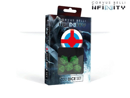 Infinity: Ariadna D20 Dice Set (Set of 5 D20)