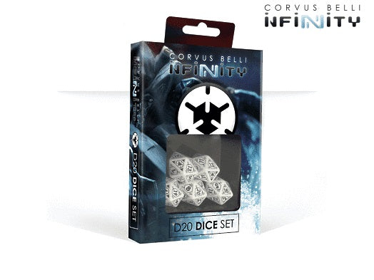 Infinity Aleph D20 Dice Set (Set of 5 D20)