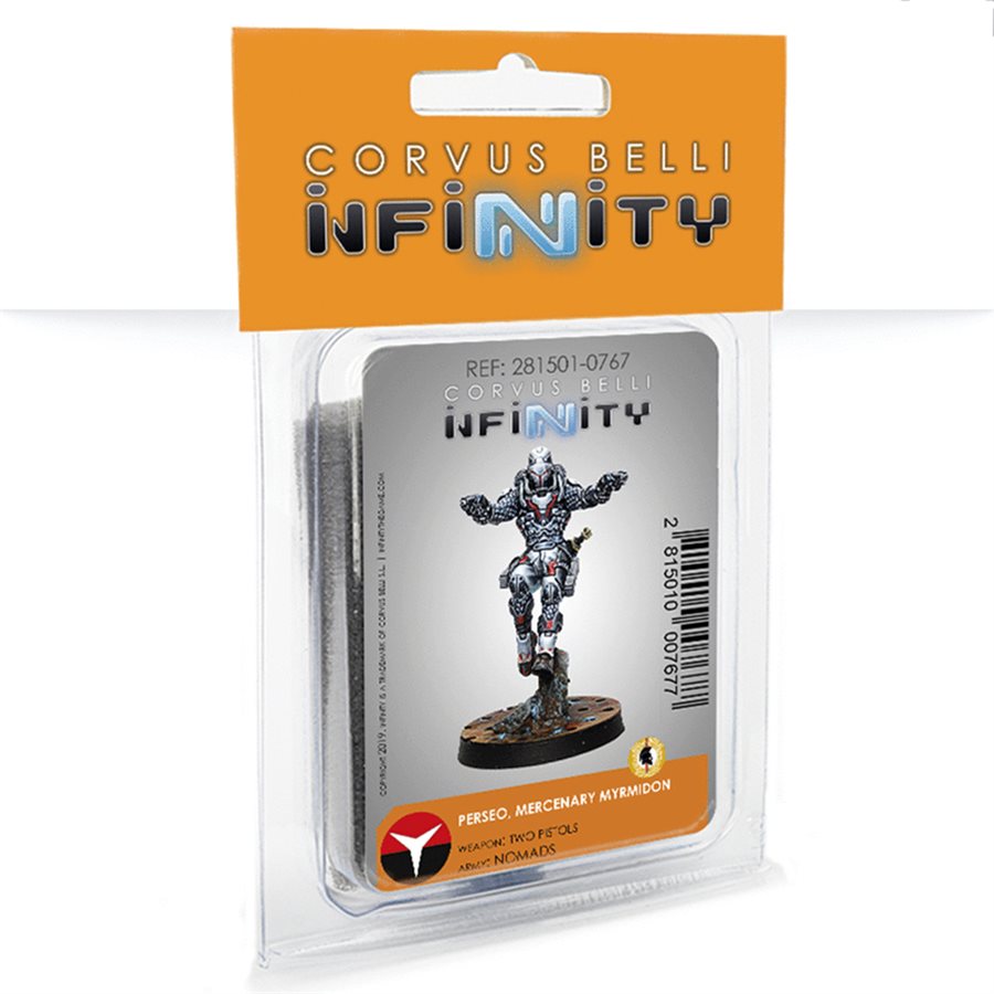 Infinity: Nomads - Perseus, Rogue Myrmidon