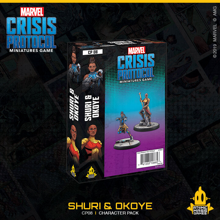 Marvel Crisis Protocol: Okoye & Shuri Character Pack