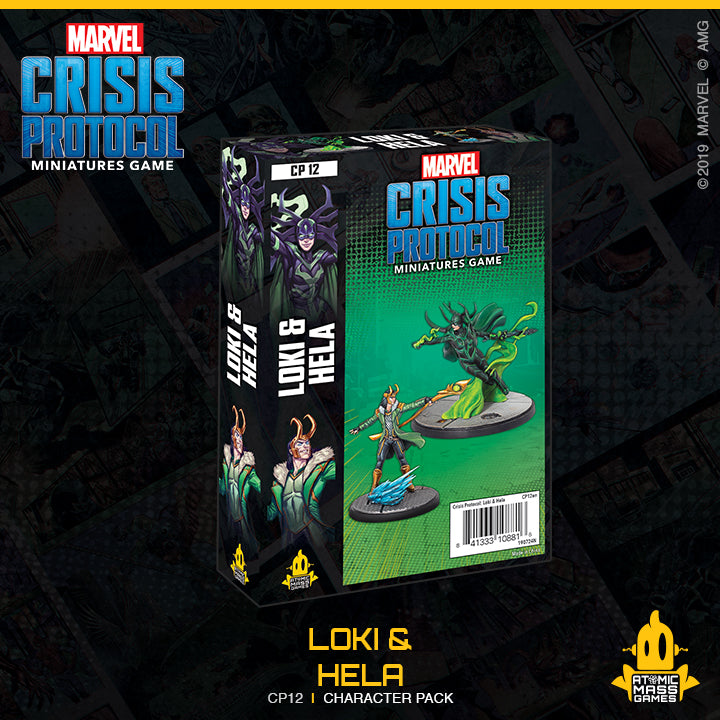 Marvel Crisis Protocol: Loki & Hela Character Pack