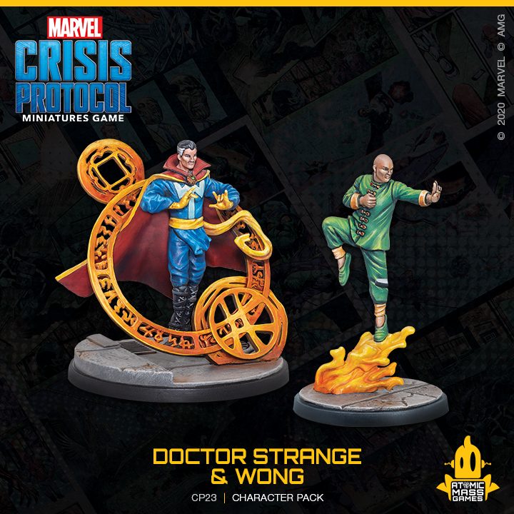Marvel Crisis Protocol: Dr. Strange & Wong Character Pack