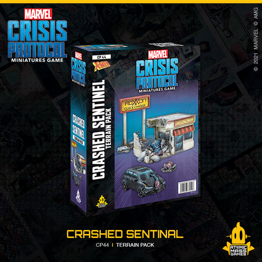 Marvel Crisis Protocol: Crashed Sentinel Terrain Pack