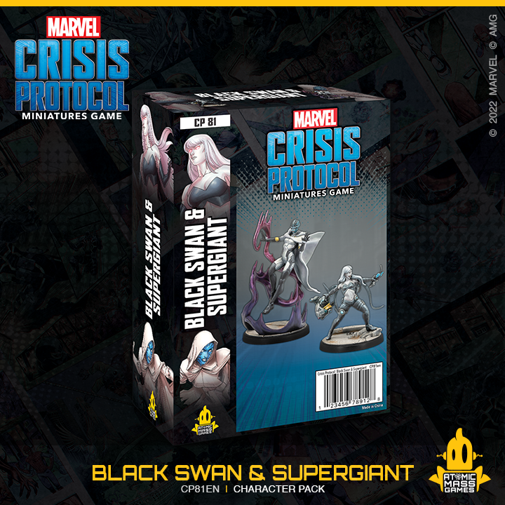 Marvel Crisis Protocol: Black Swan & Supergiant Character Pack